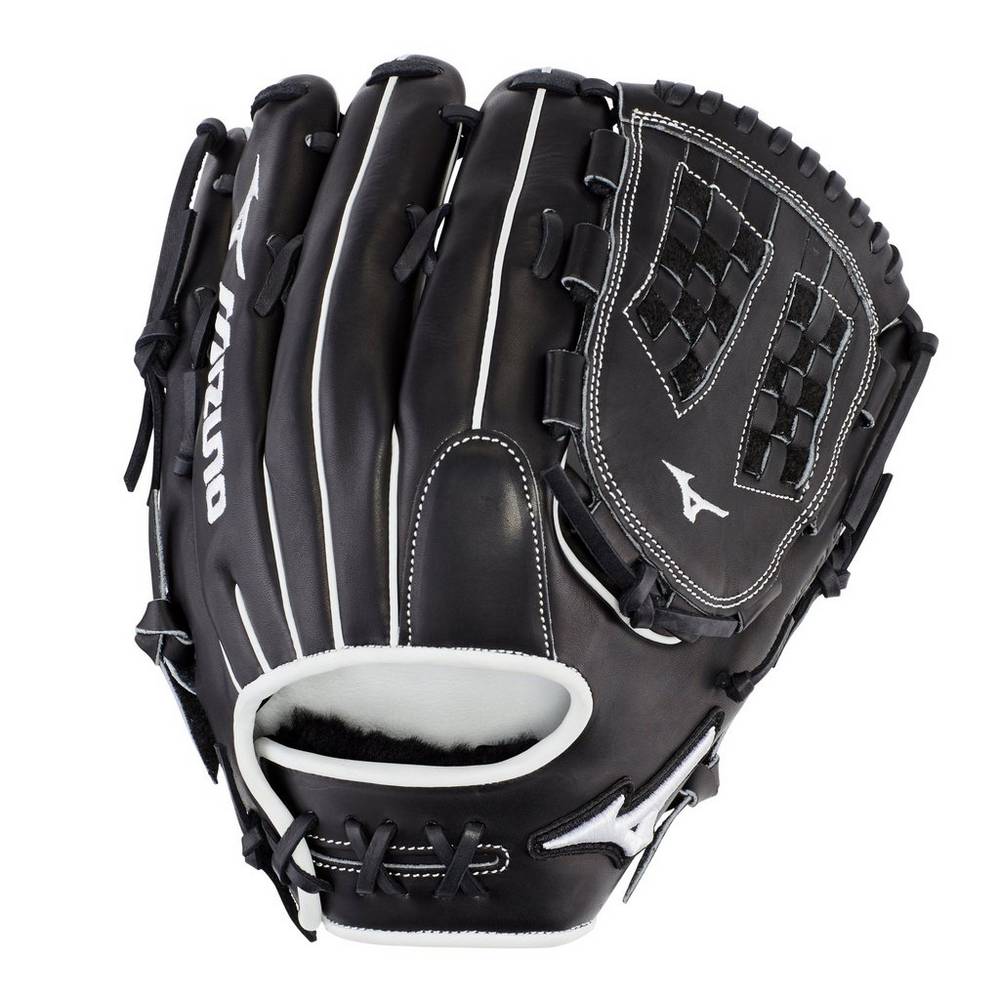 Guantes Mizuno Pro Select Fastpitch 12.5" Mujer Negras Comprar CFHX-92347